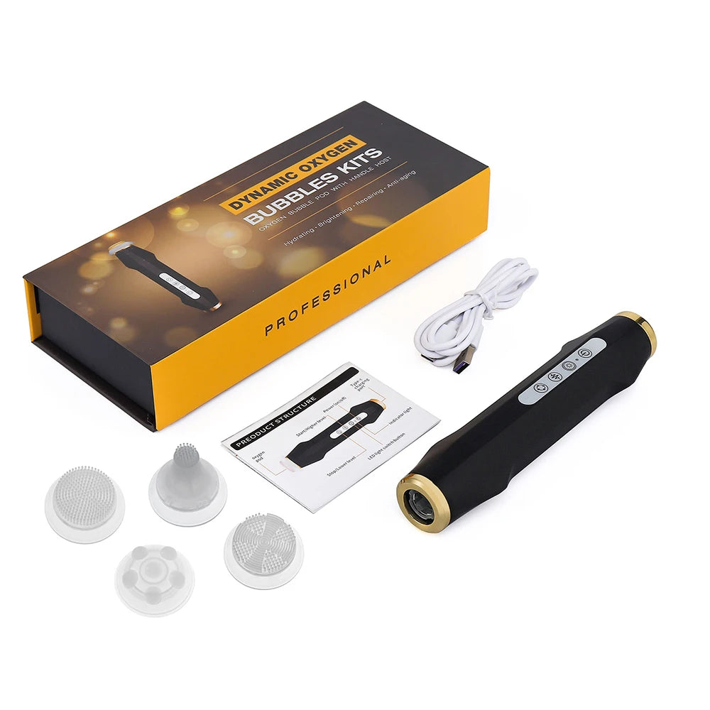 Foreverlily Oxygen Bubble Pen CO2 Facial Spa Device