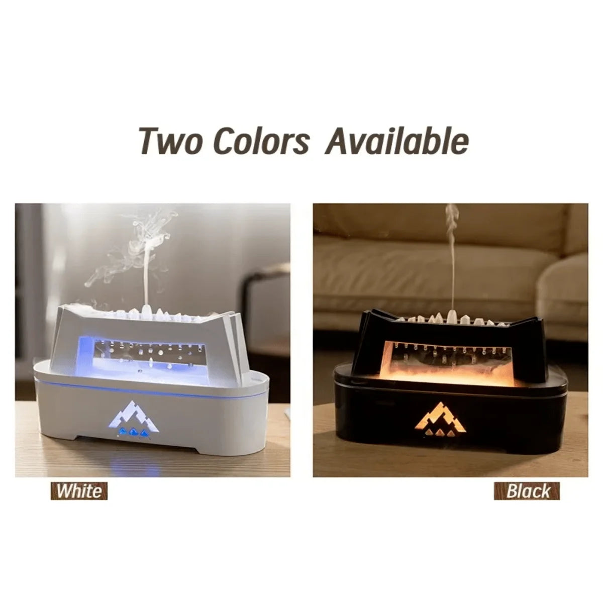 LISM Water Droplet Rain Sound Aromatherapy Diffuser Humidifier 300ml