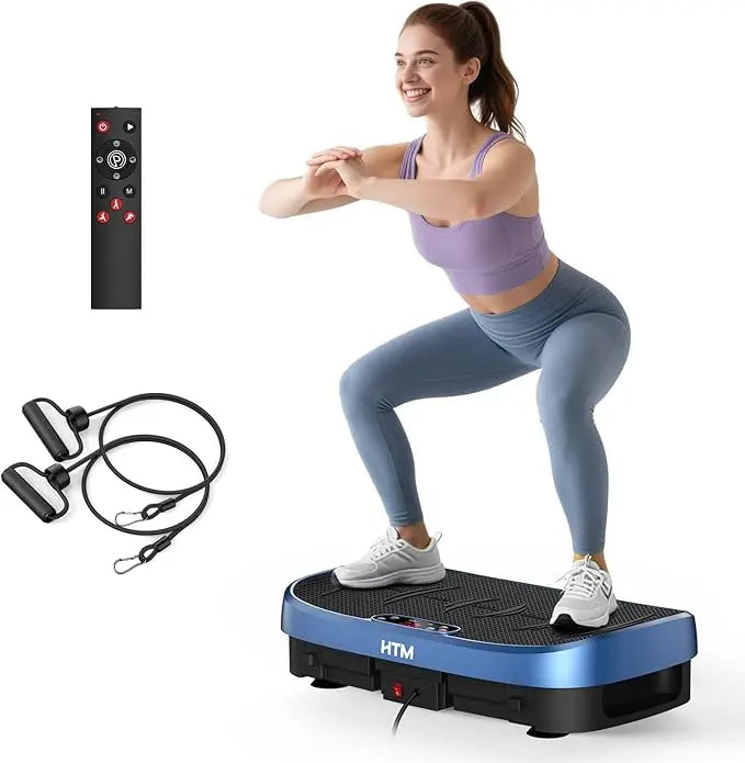 HTM Vibration Plate Fitness Multi Function Vibration Trainer