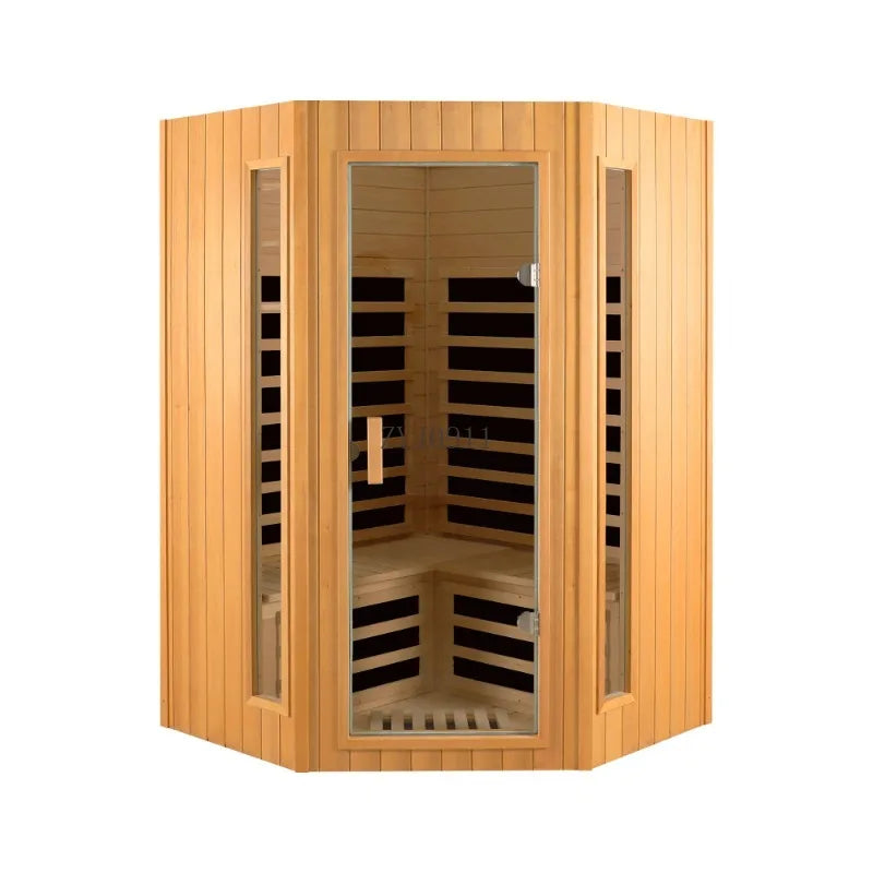 Hemlock Two Person Far Infrared Indoor Sauna With Digital Control