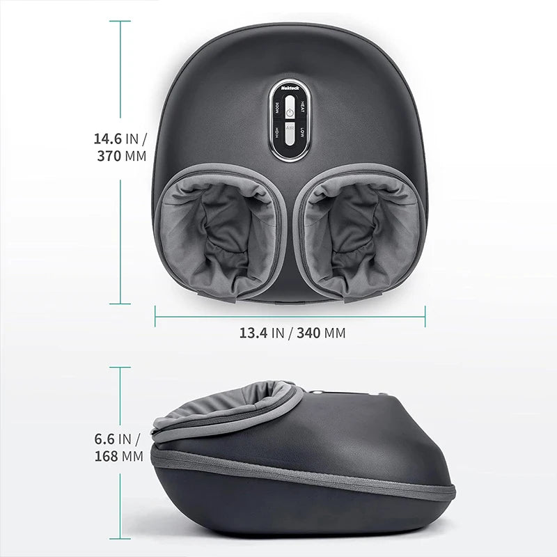 Nekteck Foot Massager With Heating Therapy Shiatsu Knead Roller