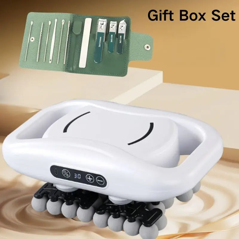 42-Head Massage Gun With LED Display And 9 Speed Modes