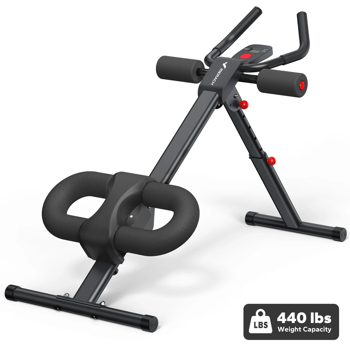 MERACH Foldable Abdominal Exercise Machine Core Trainer For Abs