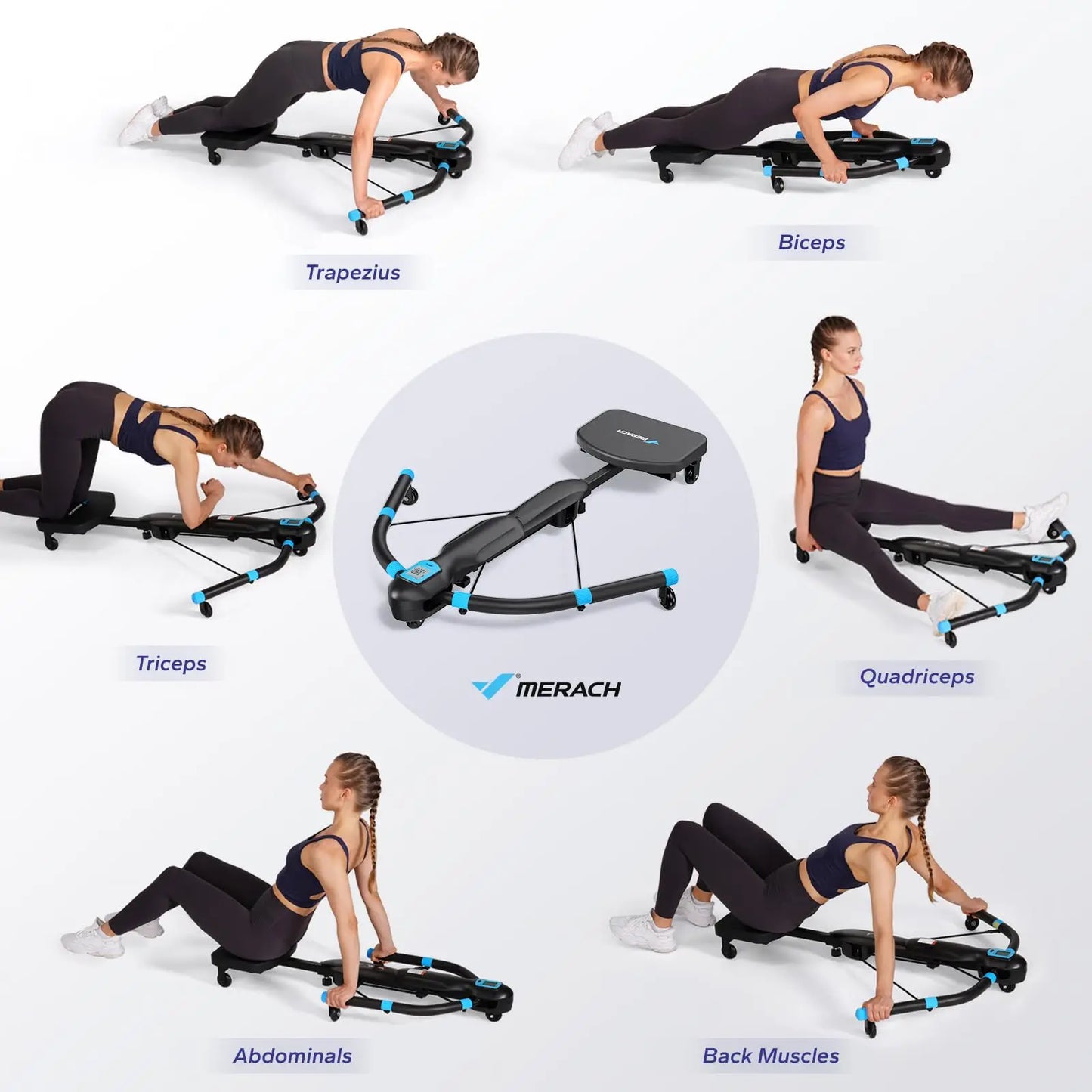 MERACH Dragonfly Core Trainers Abs Machines For Home Gym