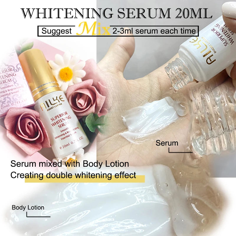 AILKE Brightening Skin Care Set Vitamin C Glutathione