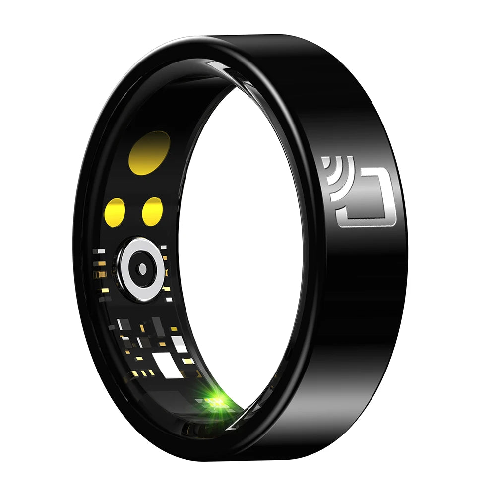 JingTider R20 Ceramic Smart Ring NFC Access Control Heart Rate
