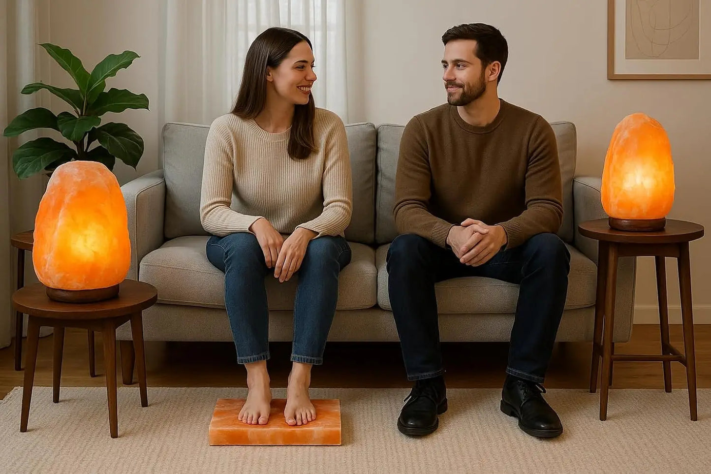 Himalayan Pink Salt Lamp Hand Carved Natural Rock Cord