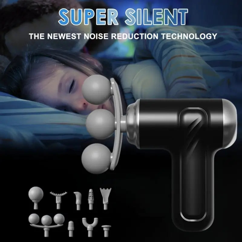 Full Body Fascia Gun Massage Device With Six Modes