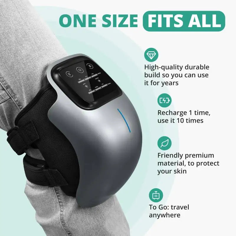 Medcursor Wireless Electric Heating Knee Massager With Vibration