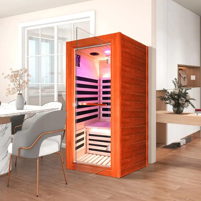 Infrared Sauna Room For Home Wellness And Detoxification Benefits