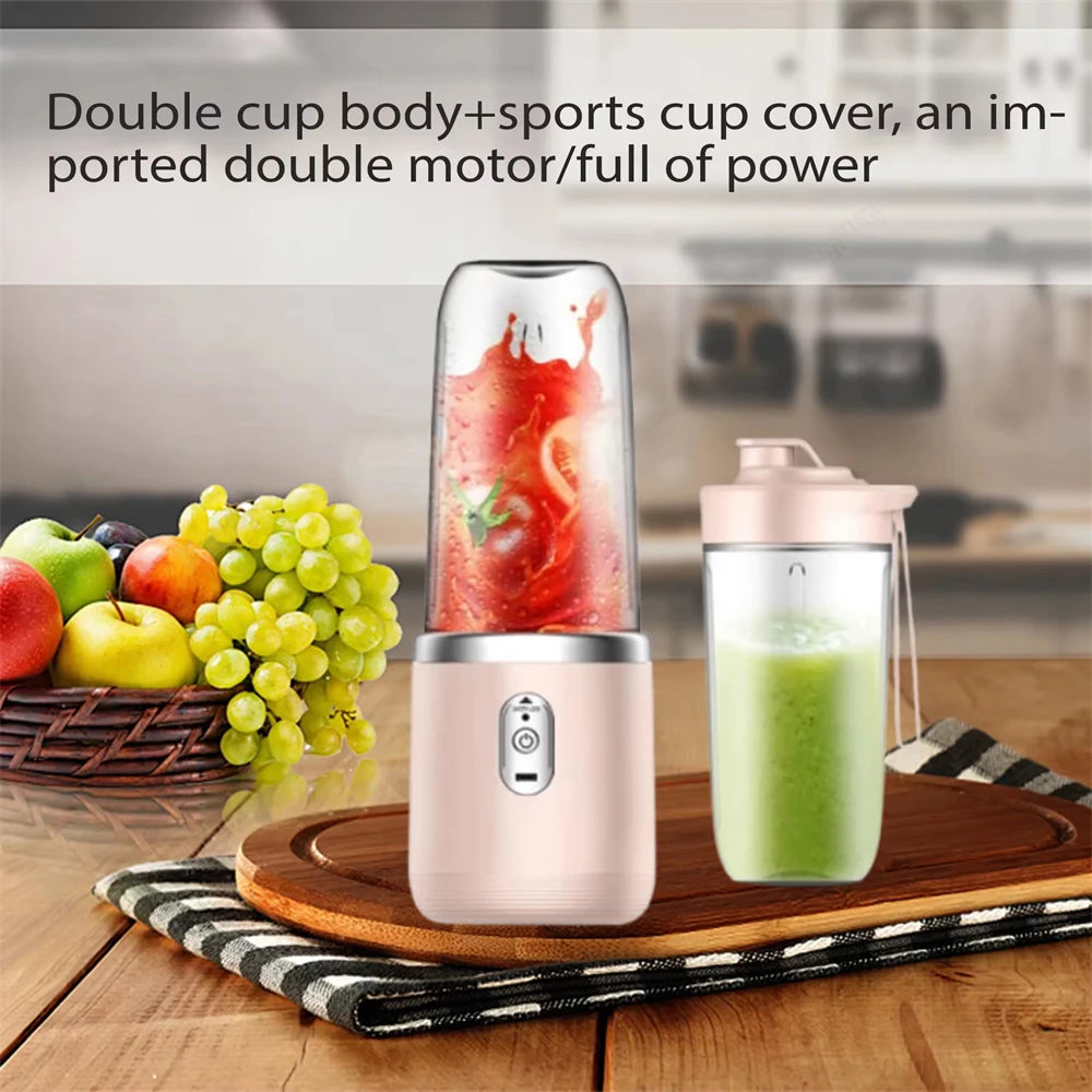 ATMDOG Portable Blender Bottle 60W 6 Blade Multifunction Juicer