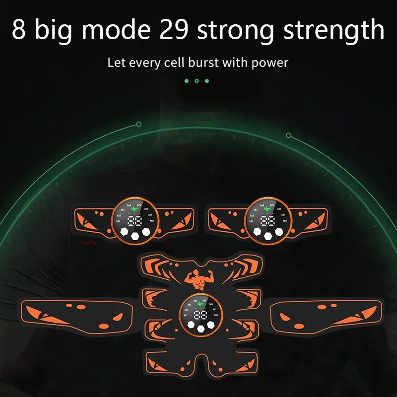 YUKU Smart Ab Stimulator EMS Fitness Massager Men And Women