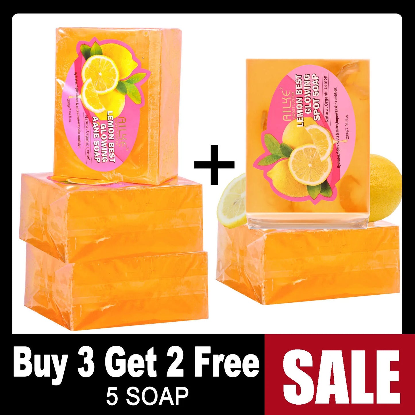 AILKE Natural Skin Brightening Set for All Skin Types