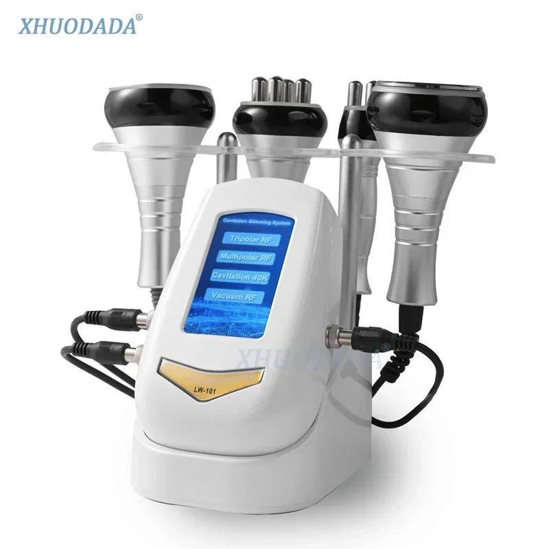 XHUODADA 4 In 1 Cavitation Machine Ultrasonic Fat Reduction