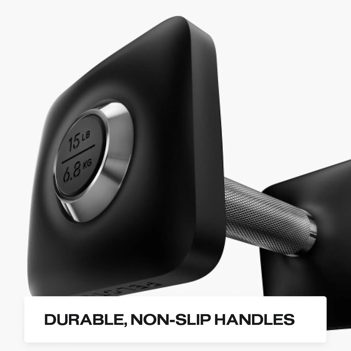 Ergonomic Cast Iron Dumbbells Urethane Coating Non Slip Grip
