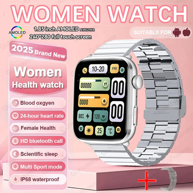 AI Smart Diagnosis Watch HRV PPG Heart Rate Monitor NFC