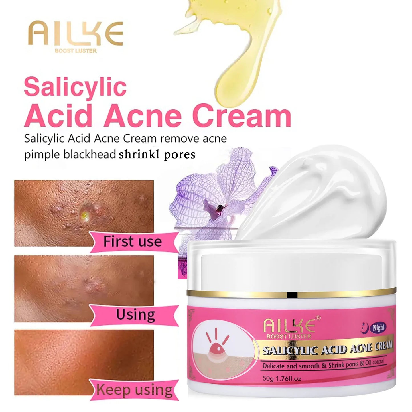 AILKE Natural Skin Brightening Set for All Skin Types