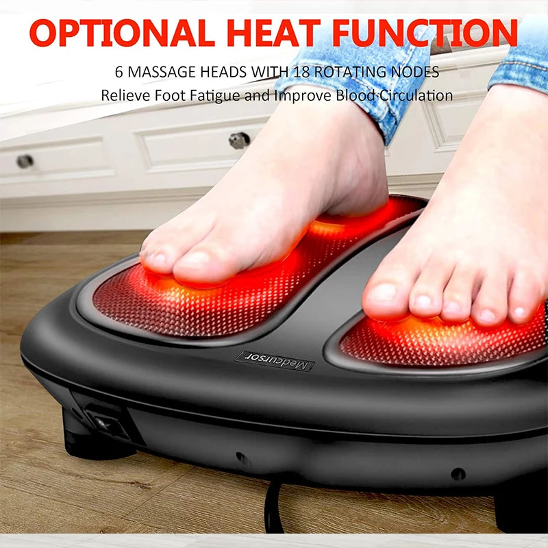 Nekteck Electric Foot Massager With Heat Shiatsu Kneading