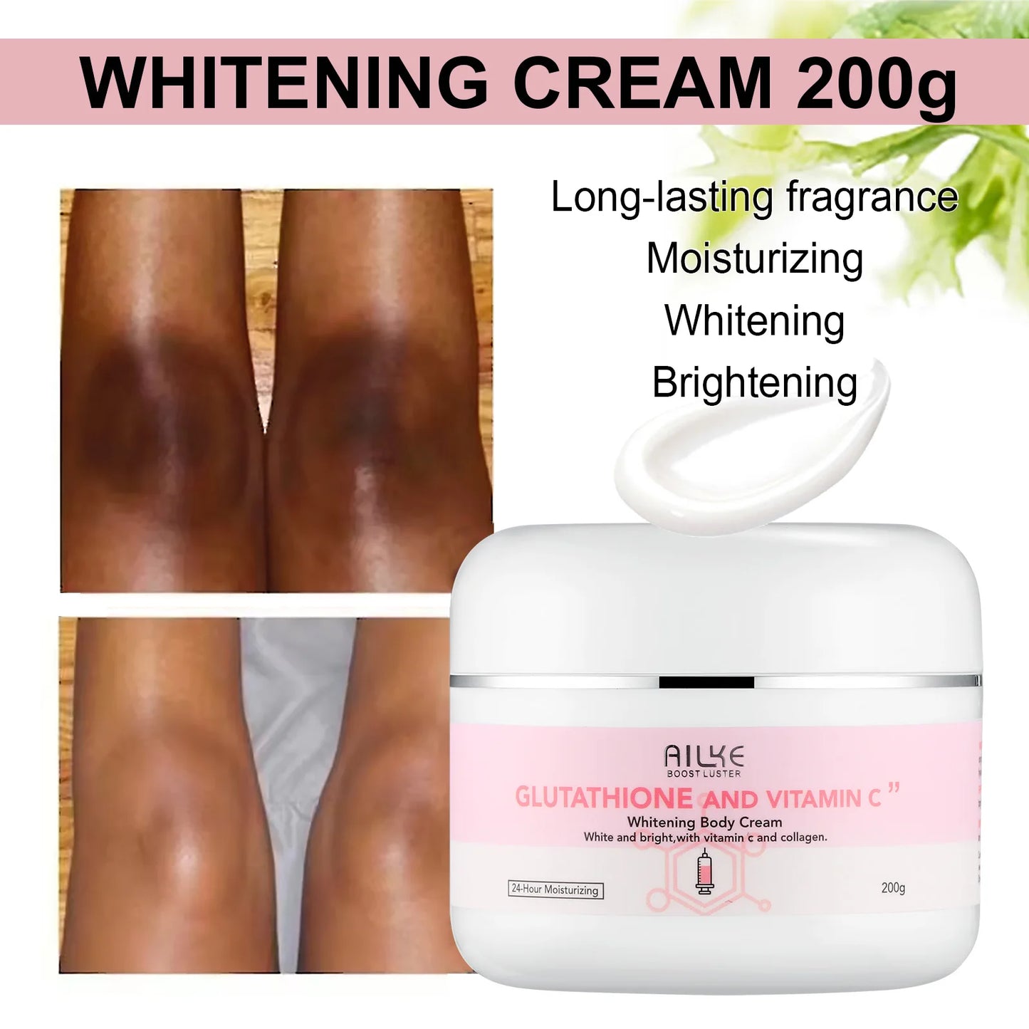 AILKE Brightening Skin Care Set Vitamin C Glutathione