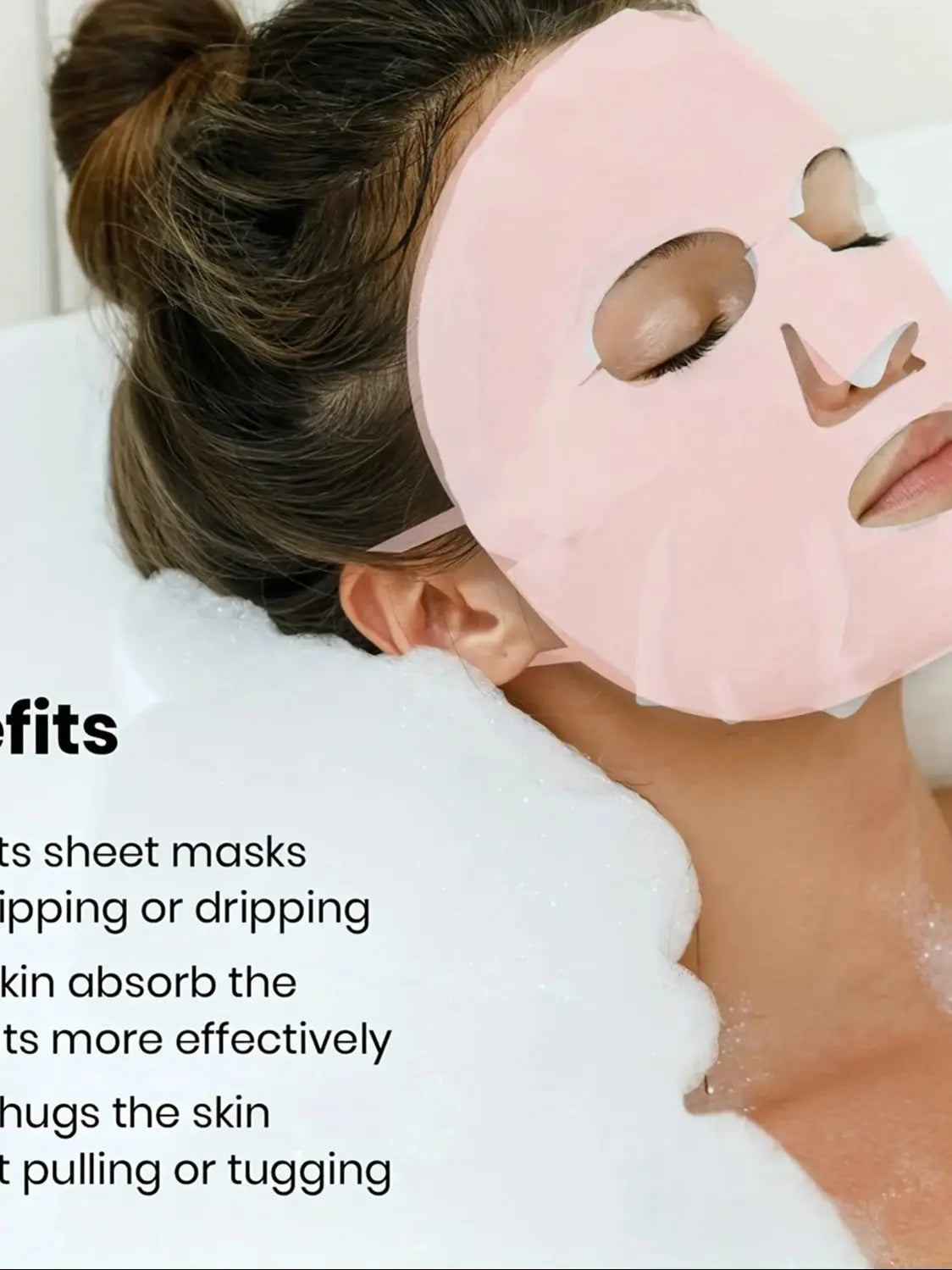 WRDEW 3D Silicone Facial Mask For Moisturizing Reusable Skin Care