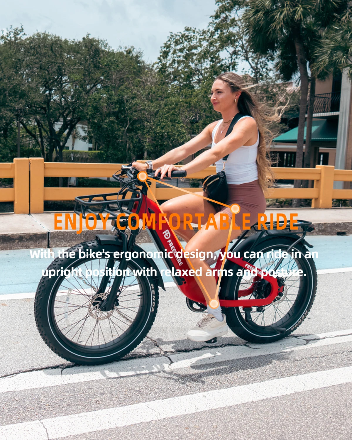 26''Fat Tire Ebike 1000W peak 48V 20Ah Removable Battery APP Control 90Mi Range GPS Tracking Electric Bike for Adults with UL/CE