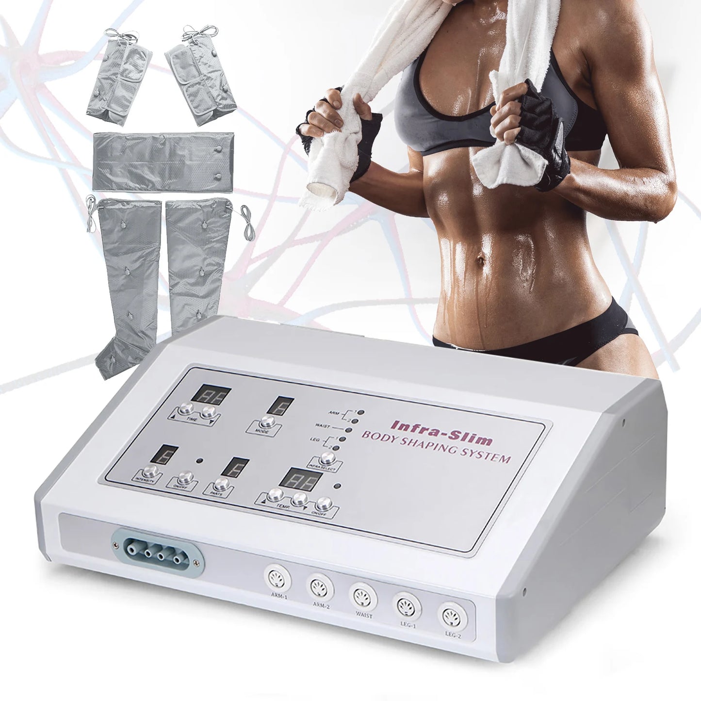 Far Infrared Heating Air Pressure Slimming Suit Pressotherapy