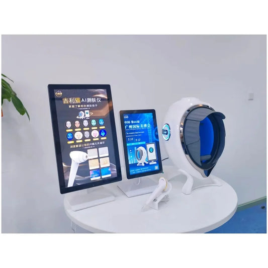 BOMPC Portable 3D AI Skin Analyzer UV RGB Facial Scanner