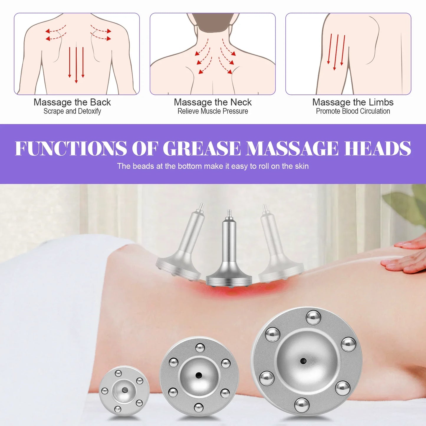 Premium Vacuum Therapy Machine With 24 Cups And 3 Pumps