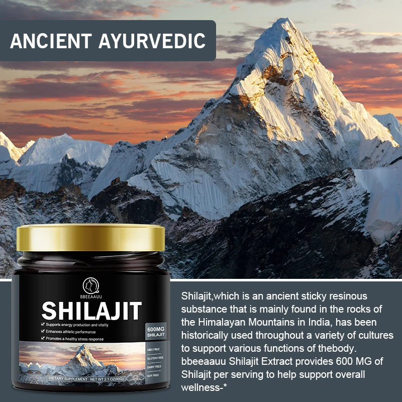 Beworths Shilajit Resin Brain Health Cognitive Support