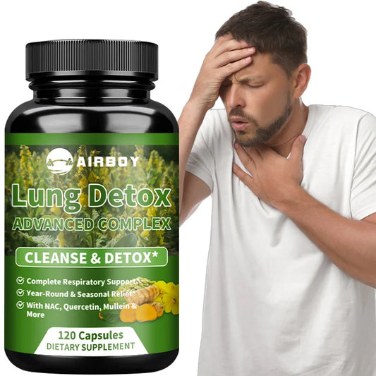 Airboy Lung Cleansing Detox Supplement for Respiratory Health Immune Support