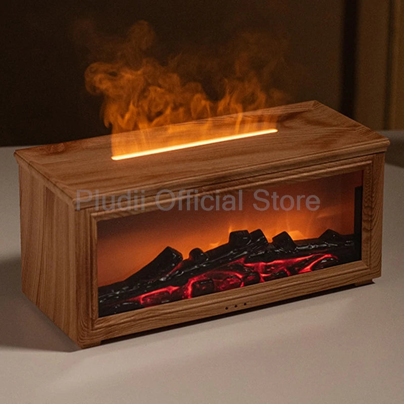 Pludii Humidifier Aroma Mist LED Night Light With Remote