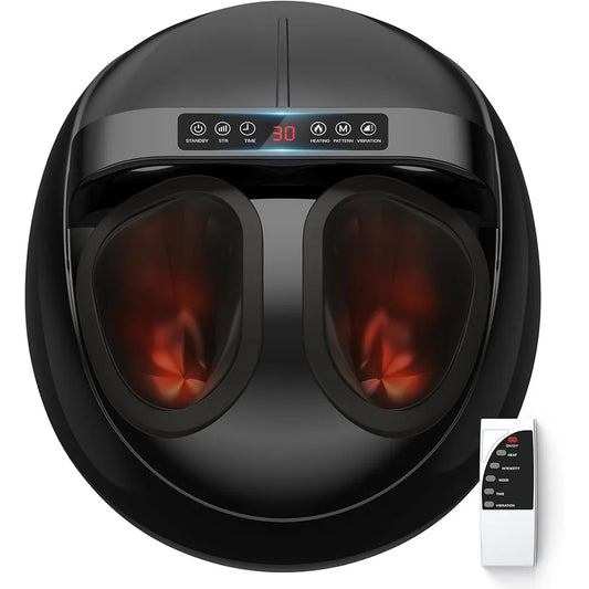 HTM Shiatsu Foot Massager With Deep Kneading Heat Therapy