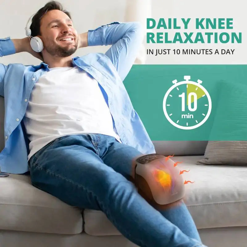 Medcursor Wireless Electric Heating Knee Massager With Vibration