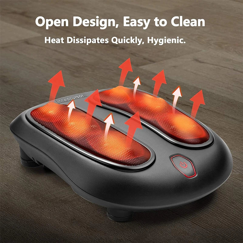 Nekteck Electric Foot Massager With Heat Shiatsu Kneading