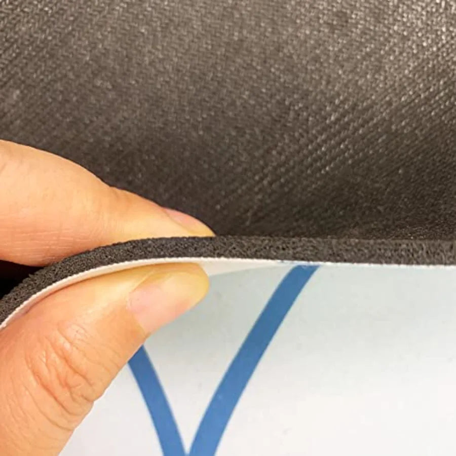 Round Meditation Yoga Mat with Large Lotus Design for Home and Outdoor Use NonSlip Natural Rubber Surface Ideal for Yoga Stretc