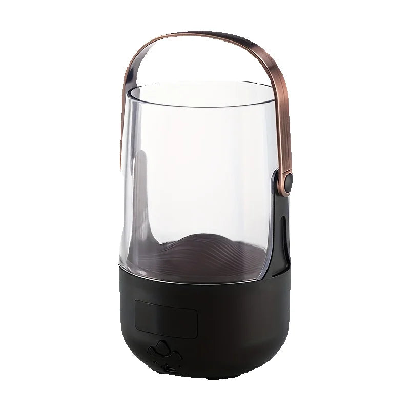 Essential Oil Diffuser With Flame Effect Humidifier And Oil Set