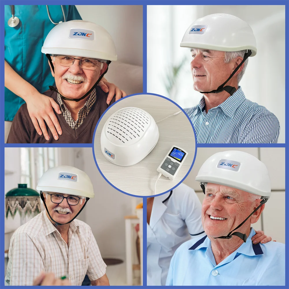 ZJKC Infrared Light Therapy Helmet 1070nm For Dementia Cognition
