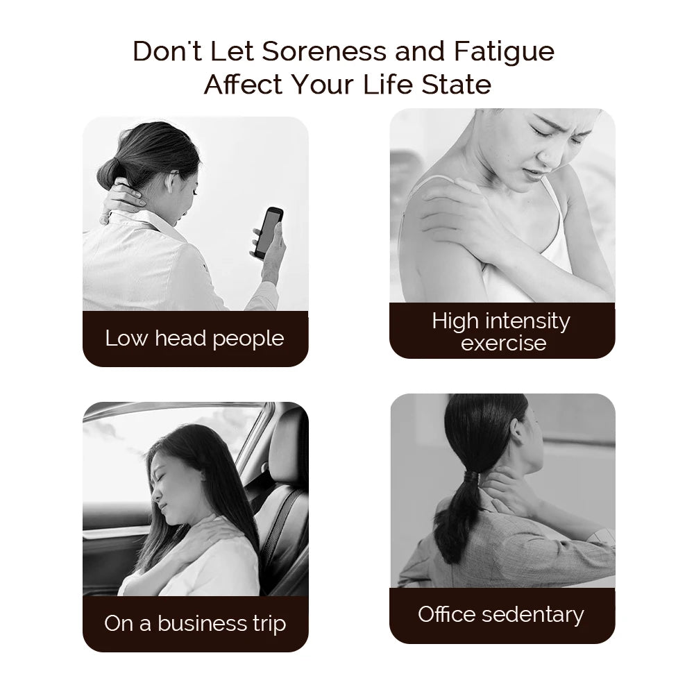 Foreverlily Bionic Neck Massager for Back and Shoulders