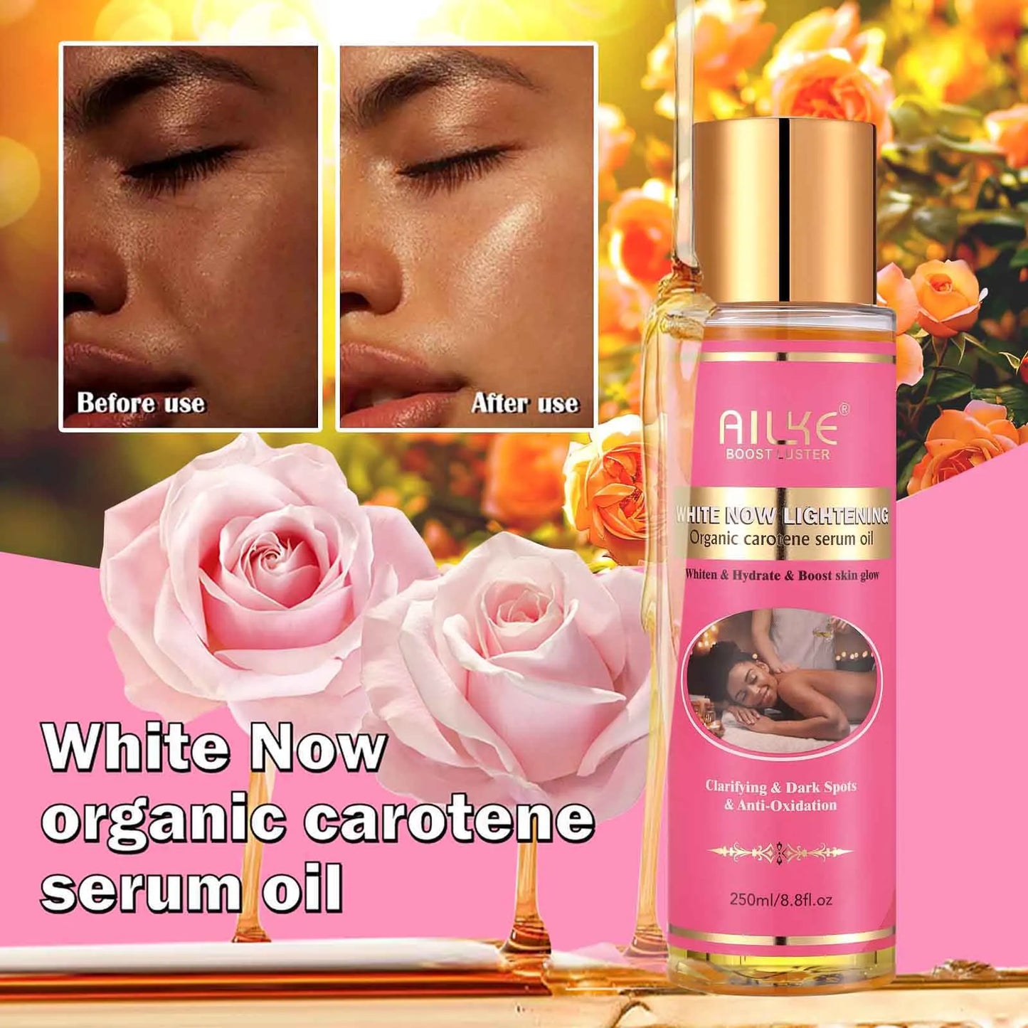 AILKE Natural Skin Brightening Set for All Skin Types