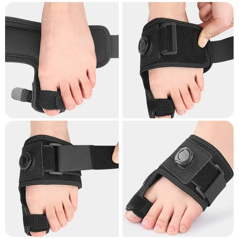 Bunion Splint Orthosis for Hallux Valgus Correction Adjustable