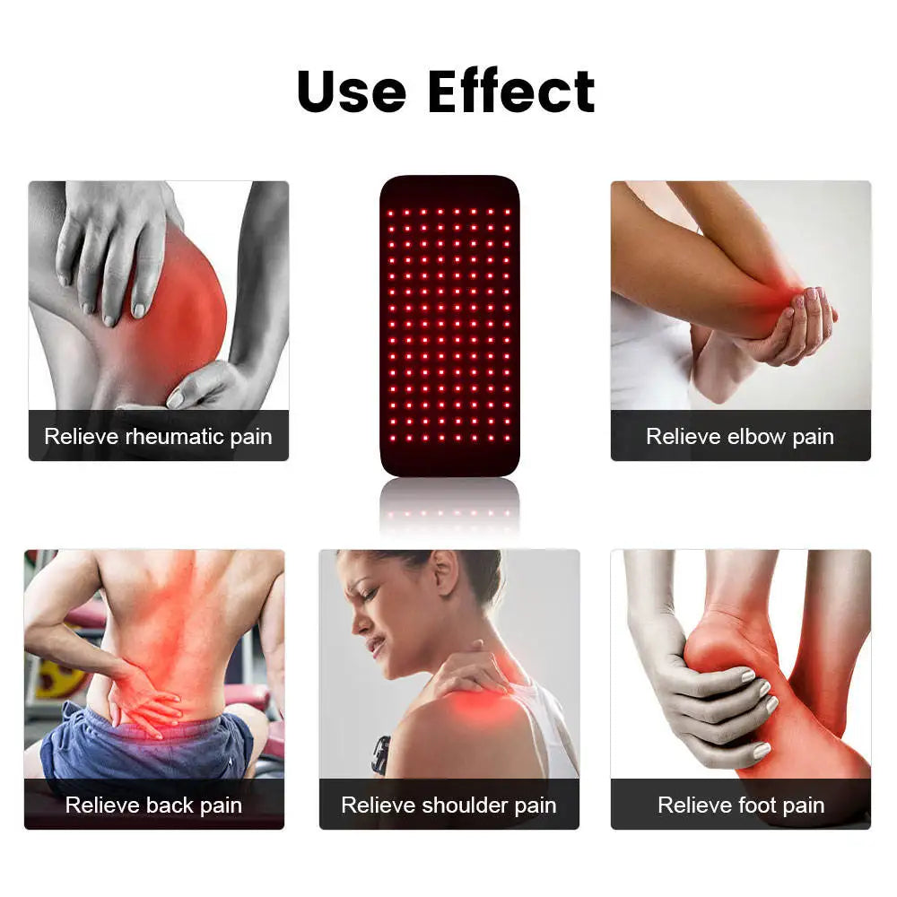 UBilli Red Light Therapy Pad 660nm 850nm for Body Relaxation