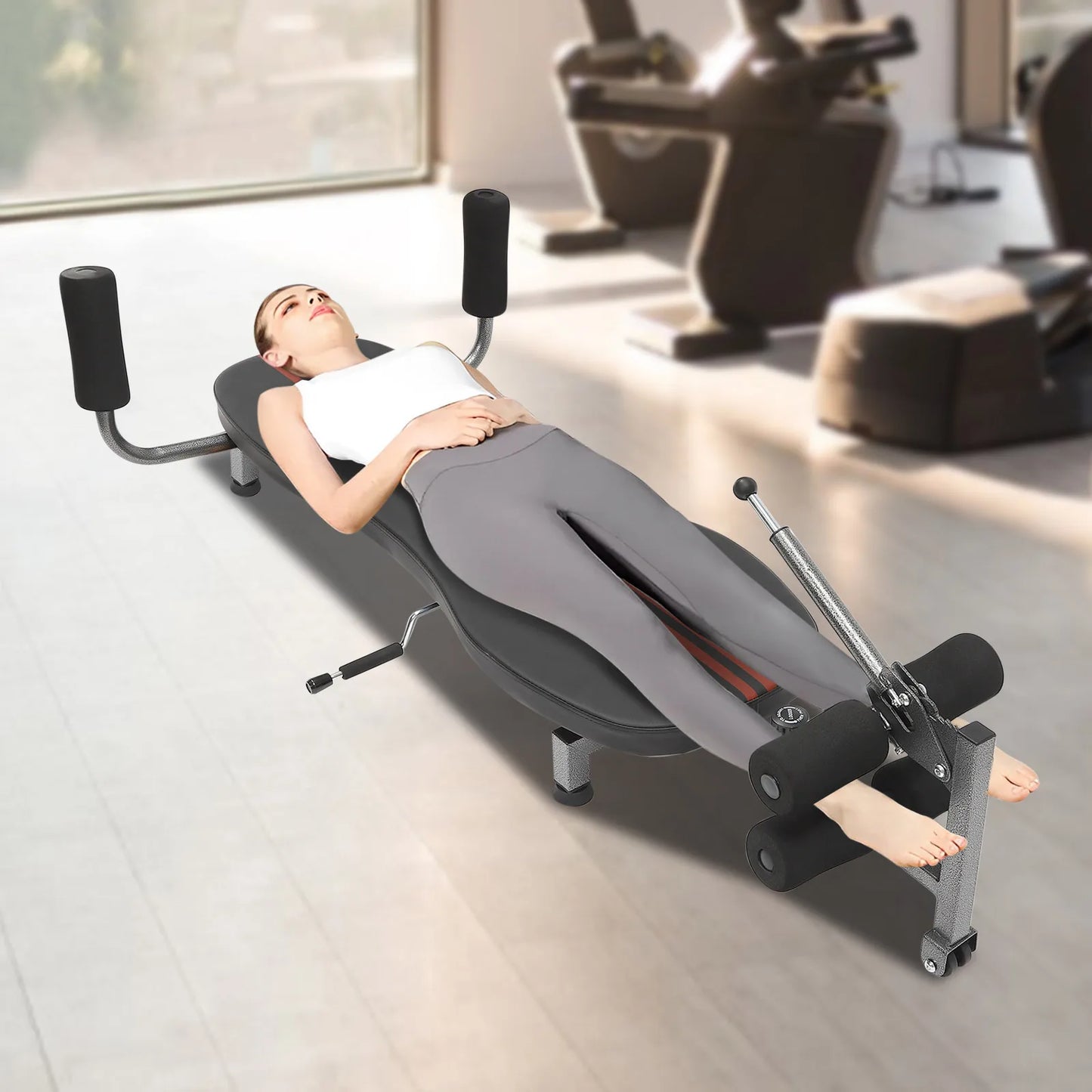 Telescopic Back Stretch Decompression Bench Inversion Table For Home Use