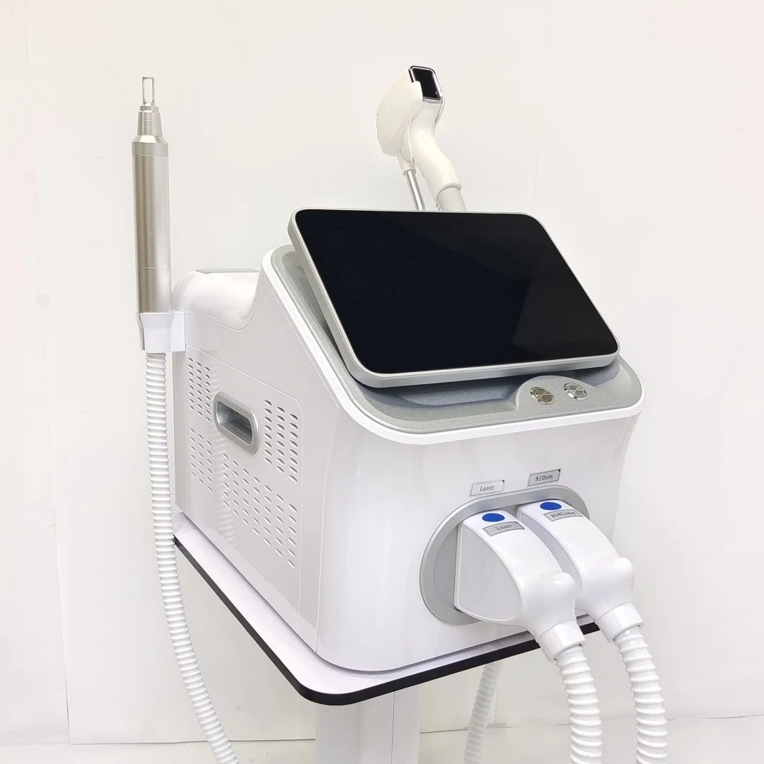 FEMUN Portable 2-In-1 808 Diode Laser Tattoo and Hair Removal