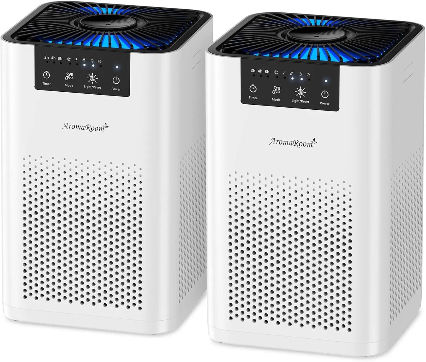 Quiet Air Purifier With HEPA Filter And Aromatherapy 360 Airflow