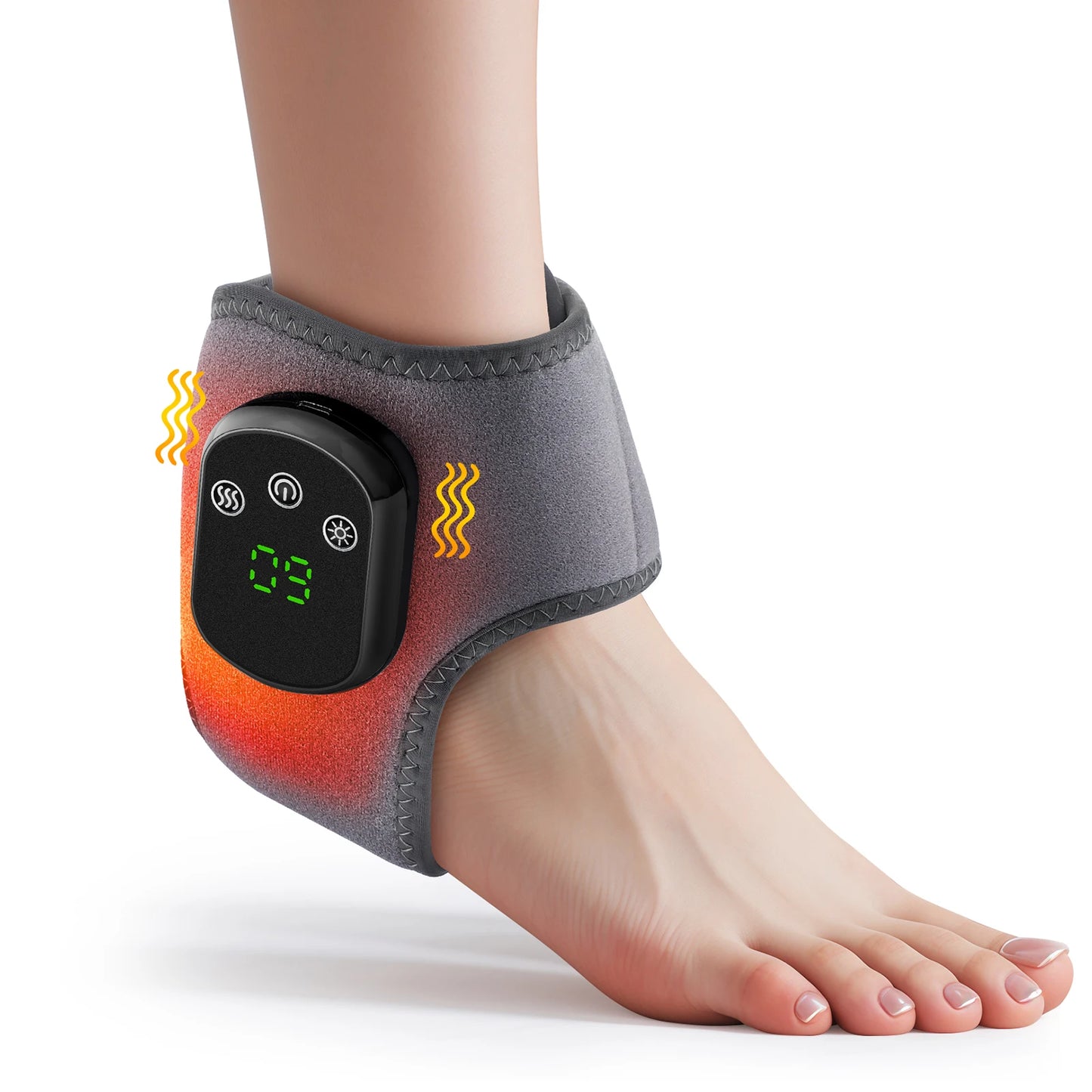 PASTSKY Electric Foot Massager With Vibration Warm Compress