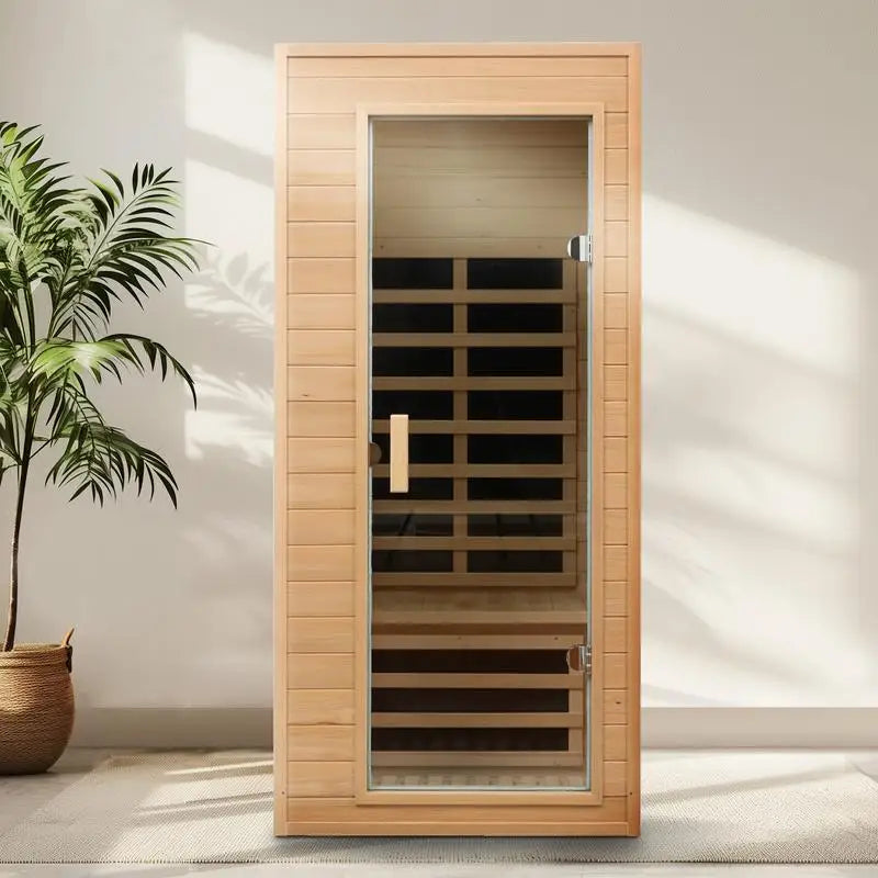 Hemlock One-Person Far Infrared Roof-Embedded Sauna