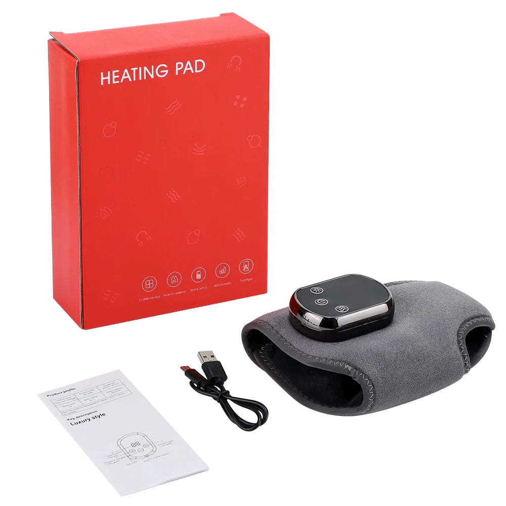 PASTSKY Electric Foot Massager With Vibration Warm Compress