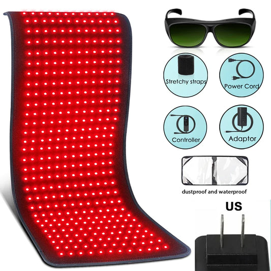 Astarexin Red Infrared Light Therapy Heating Pad for Body Relief
