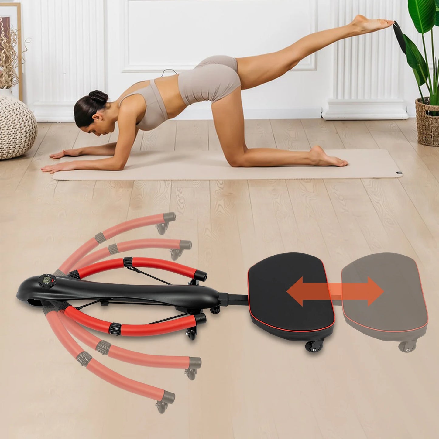 Home Abdominal Roller Machine for Full Body Strength Training