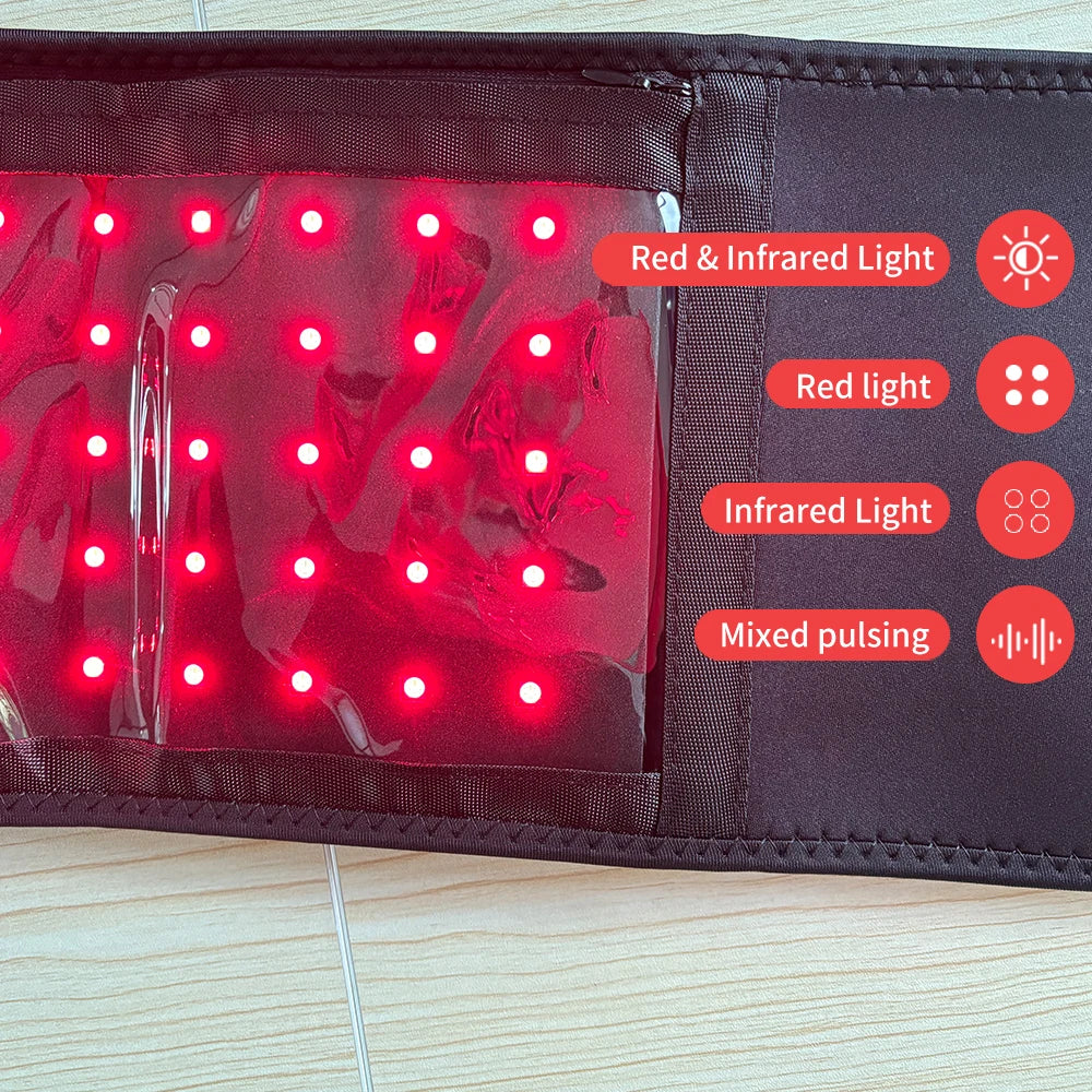 Near Infrared Light Therapy Belt 660nm 850nm Muscle Recovery